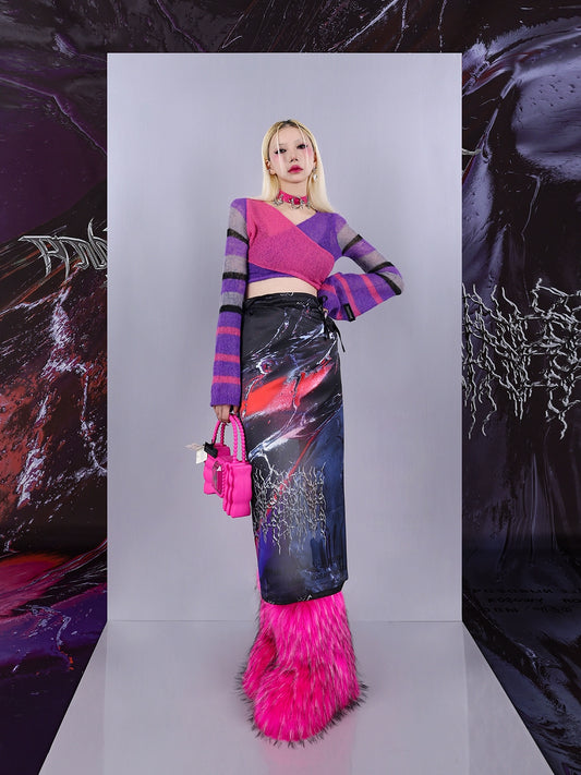 Impact Stripes Knit Top