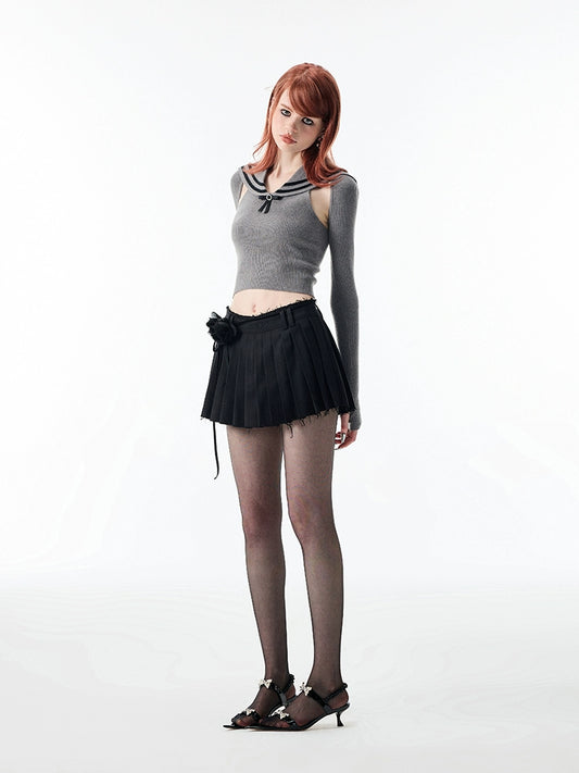 Set Top Top de punto marino