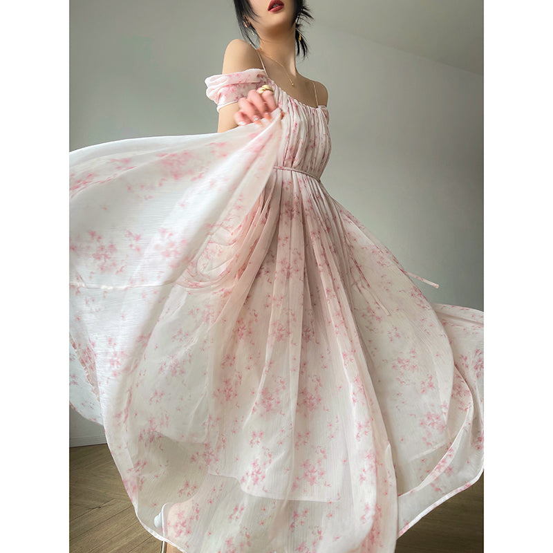 Hibiscus Floral Cami Skirt