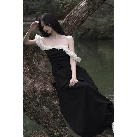 Correa de sujetador de color de contraste Top: primavera