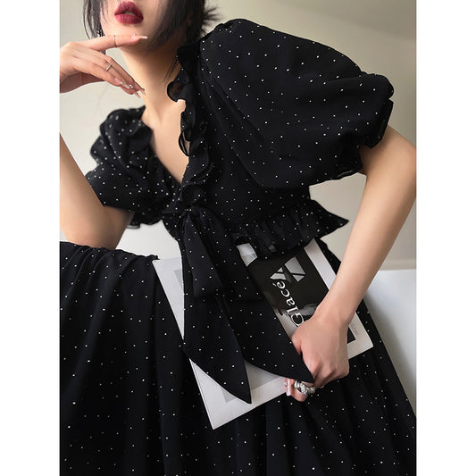Hoshino Dot Chiffon Set