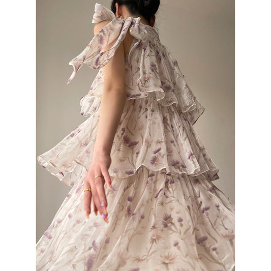 Floral Dress | Sleeveless Skirt