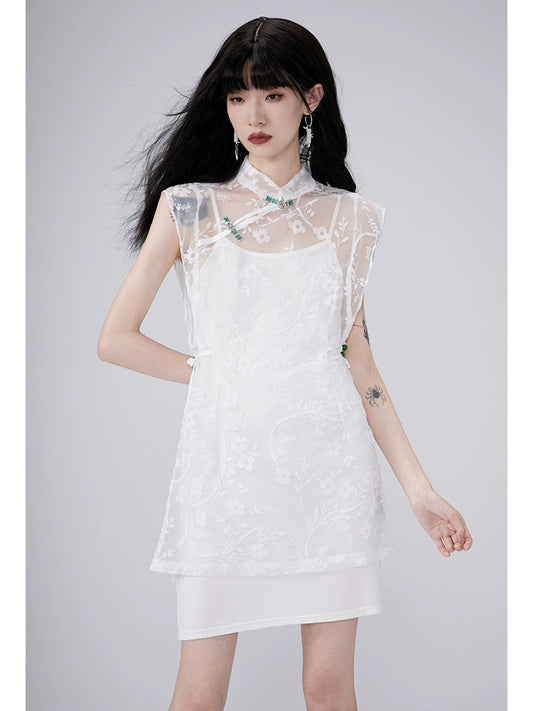 حزام الصيف فستان طويل