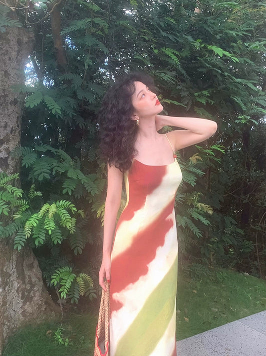 বাচ্চাদের জন্য মার্জিত ধীরে ধীরে মুদ্রণ স্ট্র্যাপ পোশাক