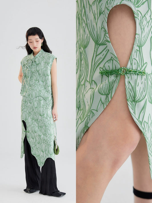 توليب جاكار تنورة غير منتظمة