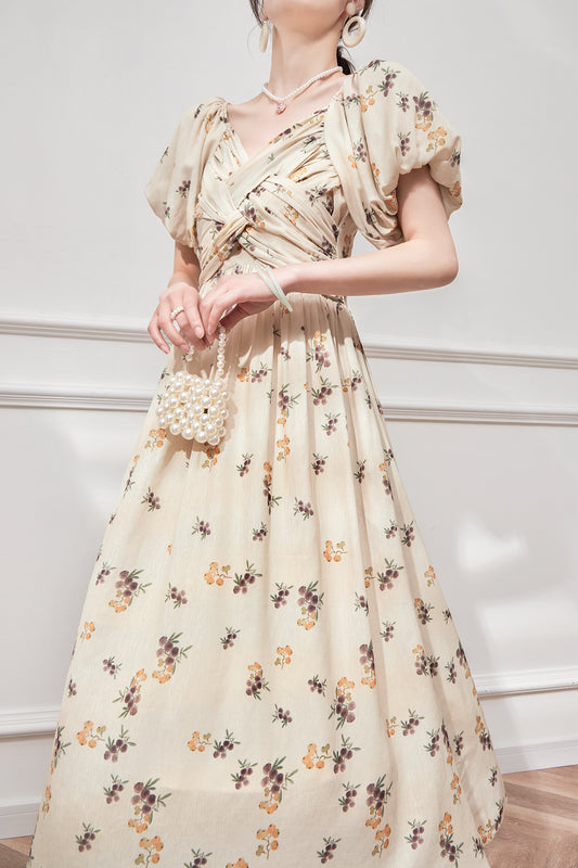 Bubble Sleeve Elegance