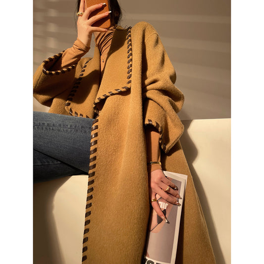 Timeless Beauty: Dual-Face Wool Coat