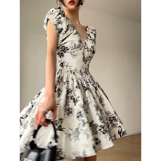 Dusk Print Mini Skirt