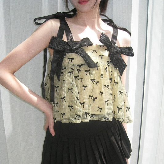 الأكمام الفقاعية البيضاء -فستان الأميرة jacquard