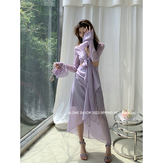 Chic High-Waist Skirt