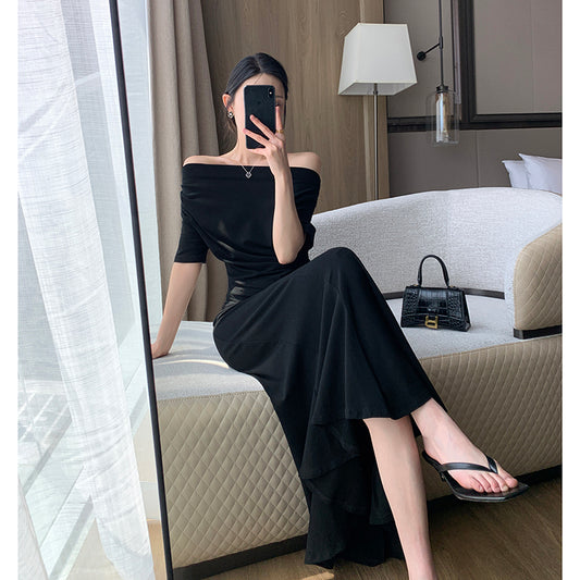 Slimming High Waist Knit Skirt