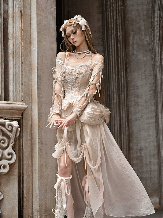 Rococo Lace Inner Hoop Cardigan