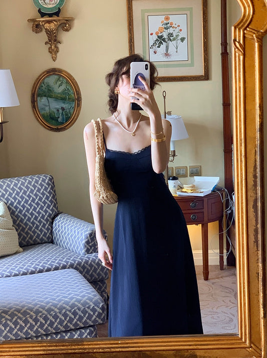 녹색 V 넥 드레스 : 여름 3D 절단 우아함