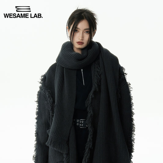 오리지널 디자인 소프트 끈적 끈적한 술 스카프