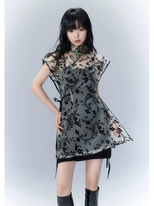 Robe de taille rose mystérieuse