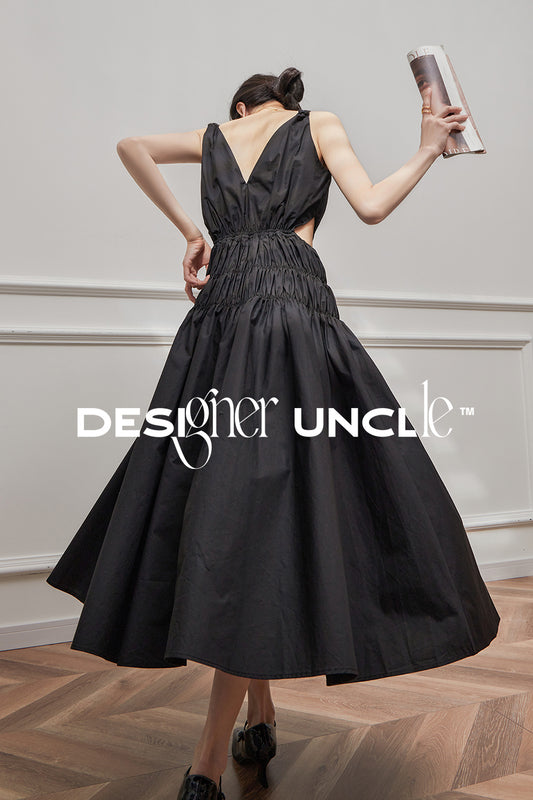 Vintage French Wrap Dress