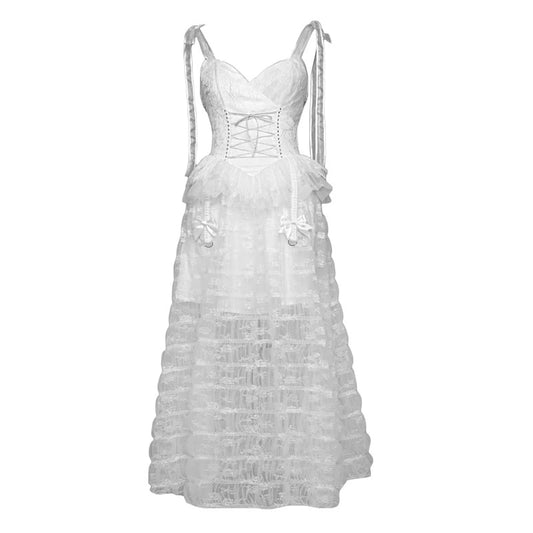 Alice Star Lace Suspender Dress
