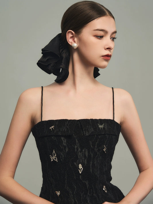 큰 헤어 링 액세서리