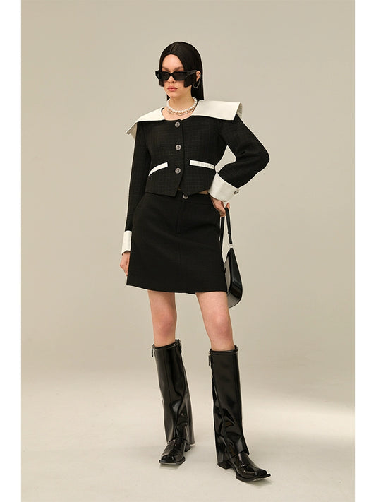 دراما قطري -معطف قصير