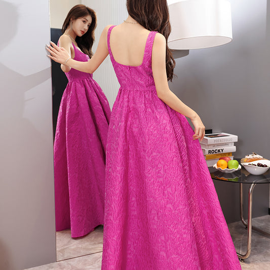 Huolong Fruit Jacquard Dress by Zhao