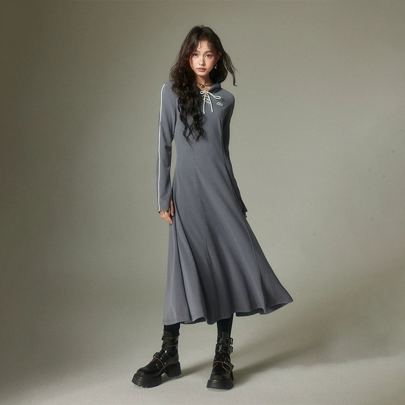 sporty maxi dress Sporty Maxi Dress in Willow by Daily Practice in Black, Size: Medium at Anthropologie