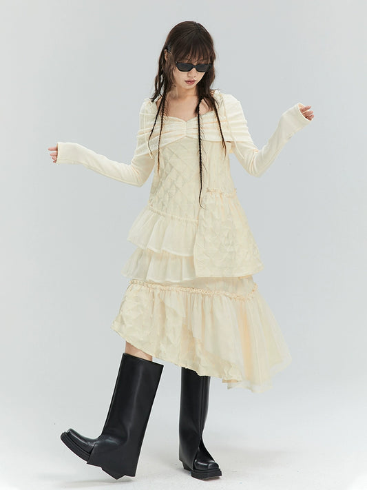 Slim Bow - вязаная рубашка дно