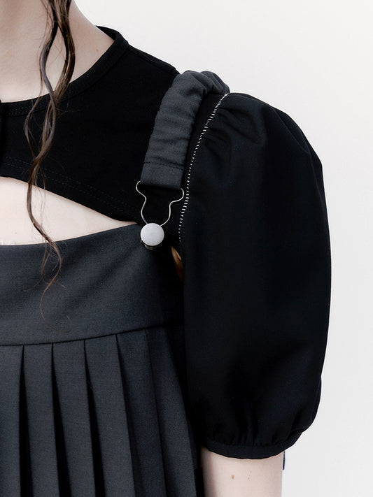 Summer Black Tank Top Cover Up