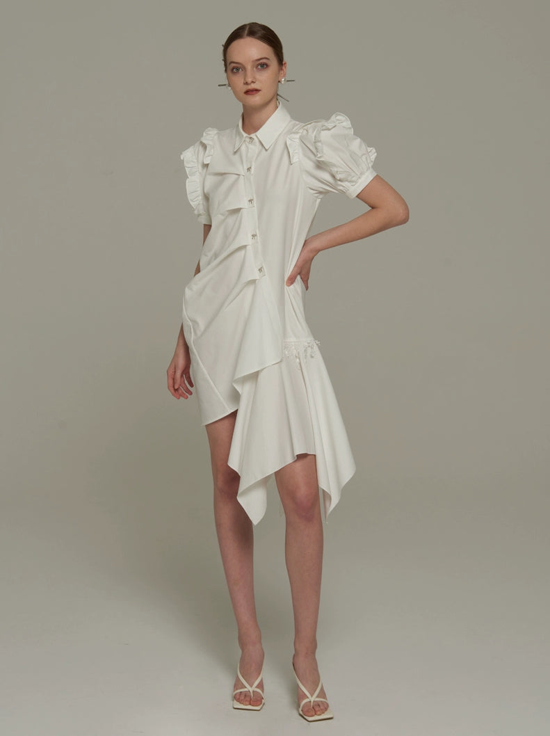 Butterfly Knot Wood Ear Dress