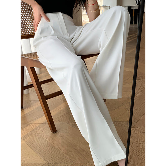 White Wide Pants '23