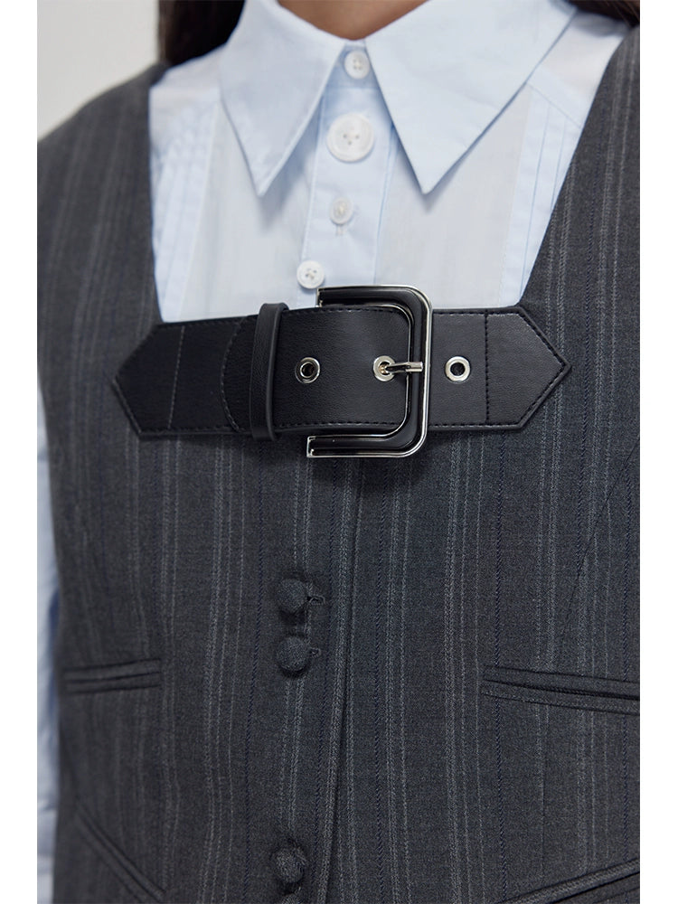 Autumn Retro - Slim Fit College Tank Top