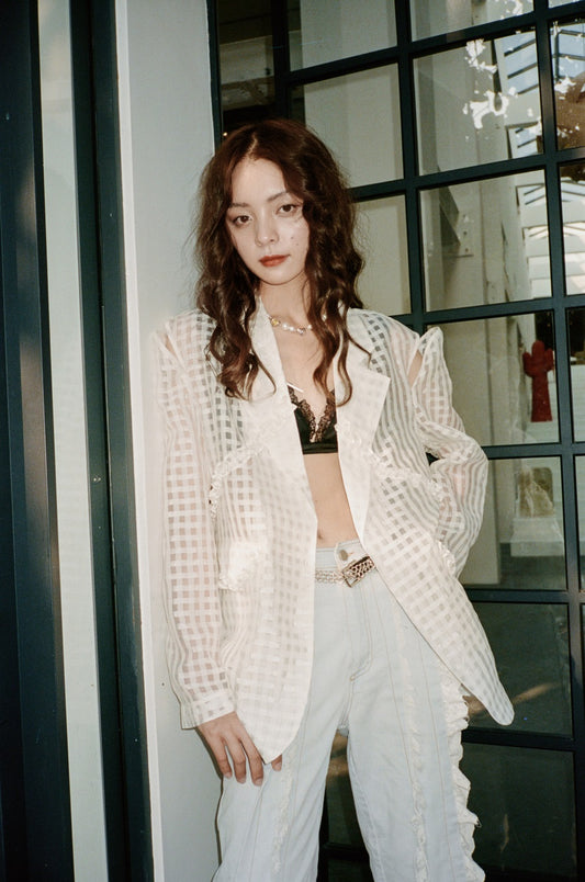 Transparent Lace Top