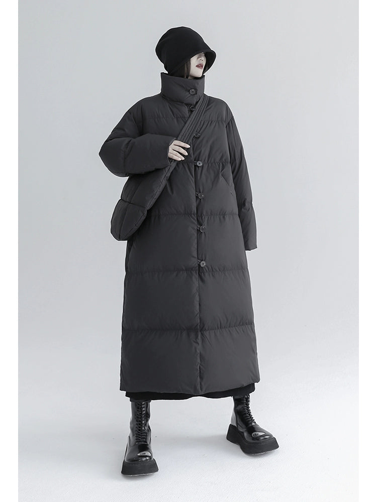 숄더 백으로 중간 길이