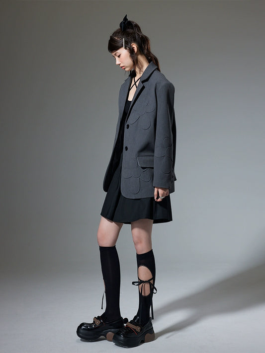 سترة من النقوش المنقوشة -سترة بدلة