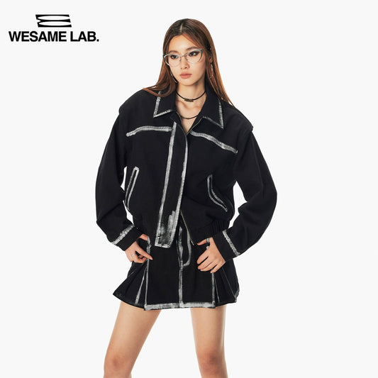 오리지널 디자인 핫 실버 디자인 느슨한 편안한면 데님 재킷