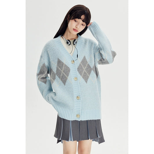 Retro Lingge -slim Fit Cardigan Coat