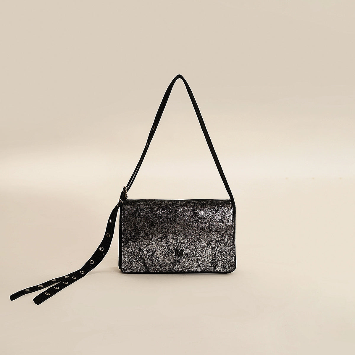 Sparkling Powder Coating Crossbody Bag
