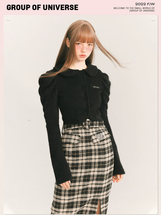 Fluffy Modern Cardigan - Plush Women's Essential