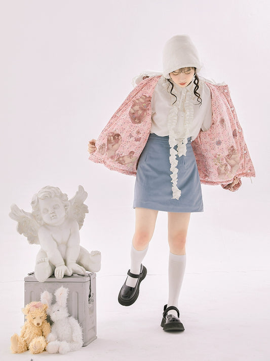 قميص القطن المخملي