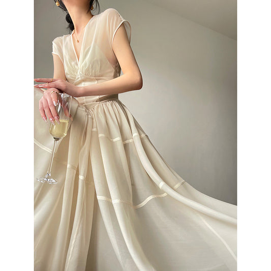 Fairy Dress | V-Neck Summer Skirt