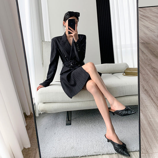 Slim Waist Goddess Style Dress