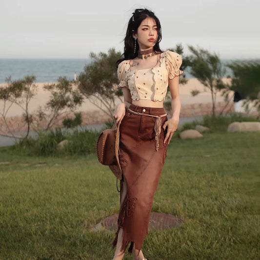 Sunset Rose Two-Piece