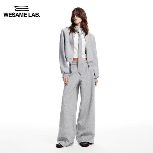 가을과 겨울 뉴 아메리칸 그레이 게으른 후드 니트 카디건 스웨터 바지 여성을위한