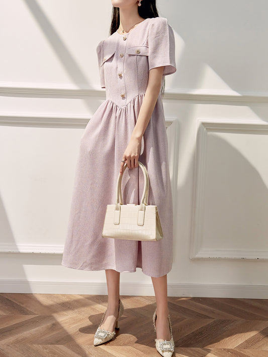 Purple Fragrant Dress