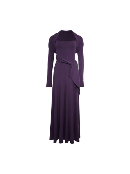 Hanging Moon Halterneck Maxi Dress