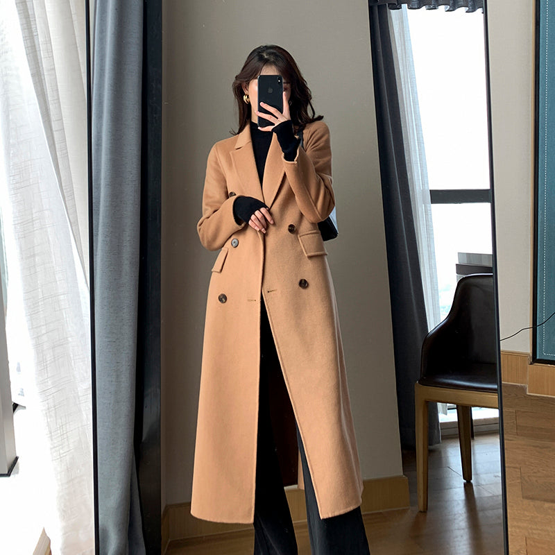 Camel Wool Coat - Winter