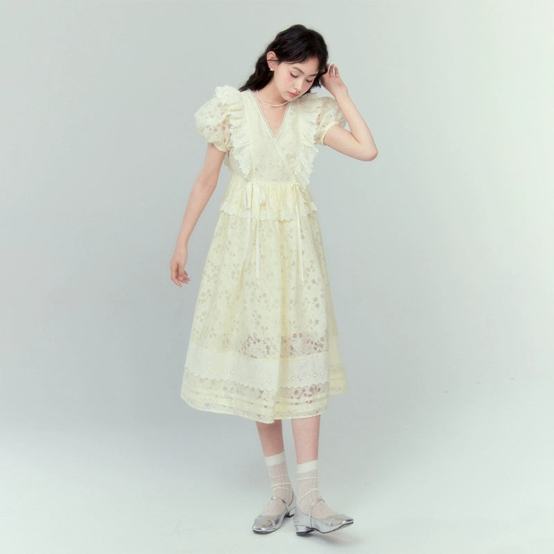 Gentle Lace -French Princess Dress