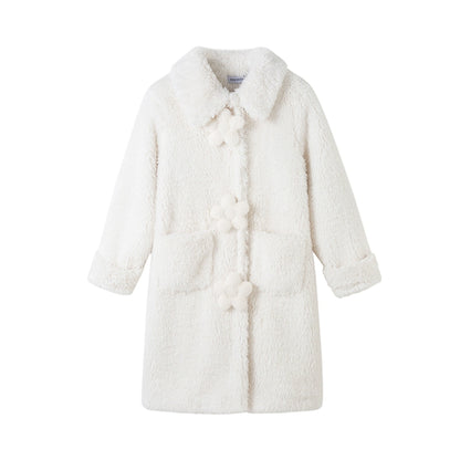 Solid Color - Loose Woolen Coat