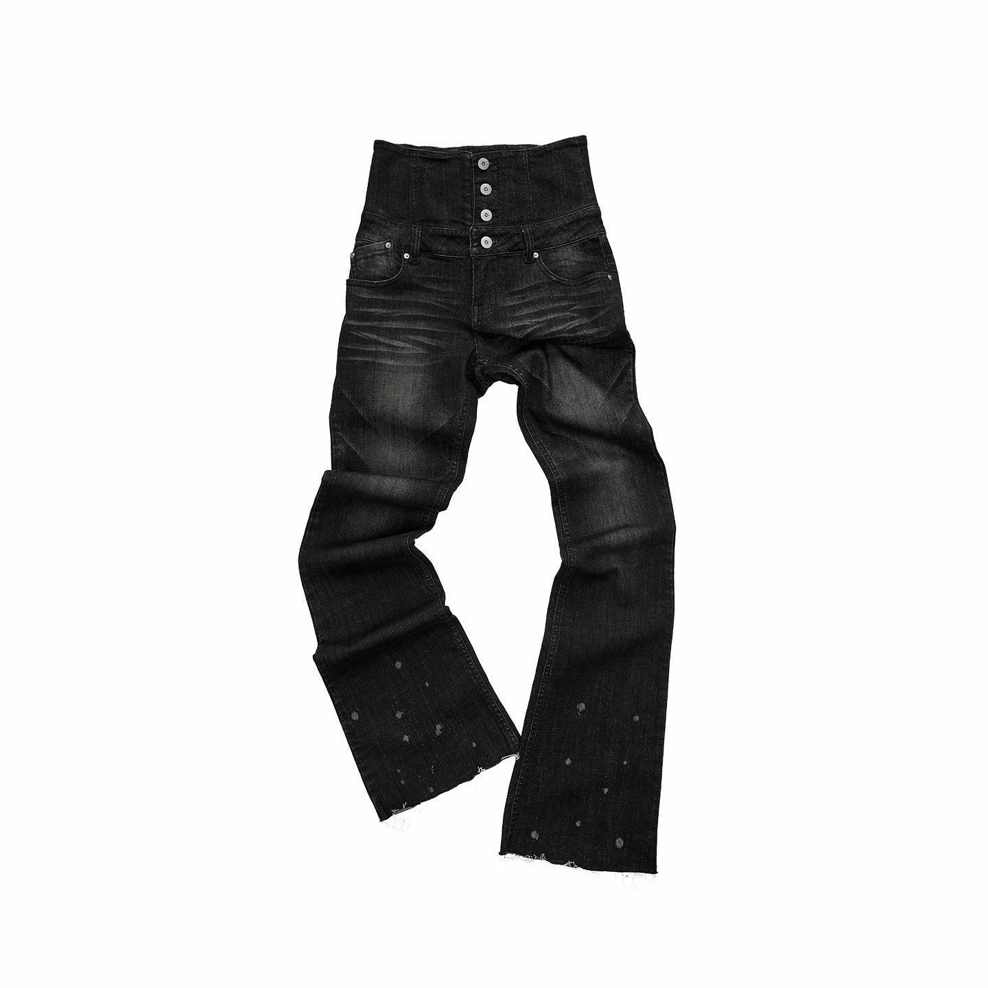 Irregular Bootcut Jeans