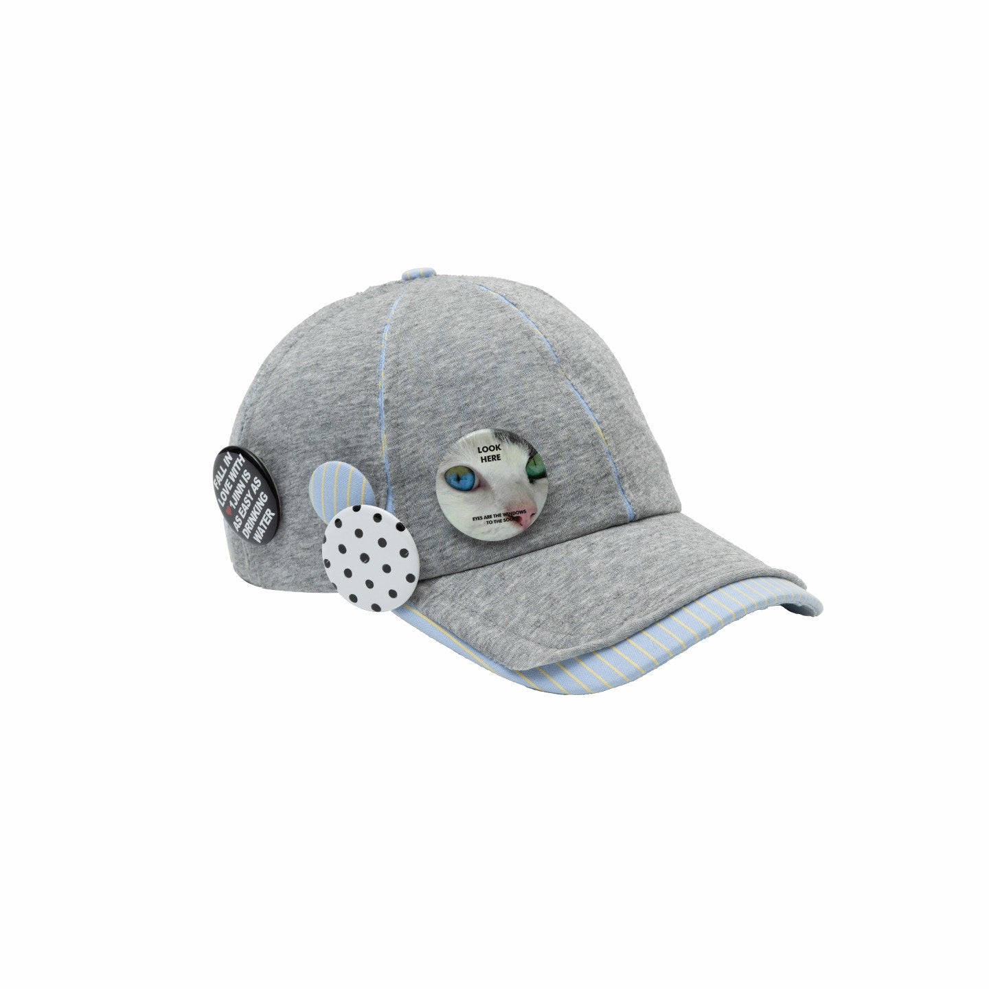 Distressed Plaid Patchwork Baseball Cap