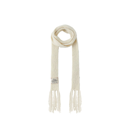 Alpaca Plush Slim Scarf – Versatile & Soft Everyday Accessory